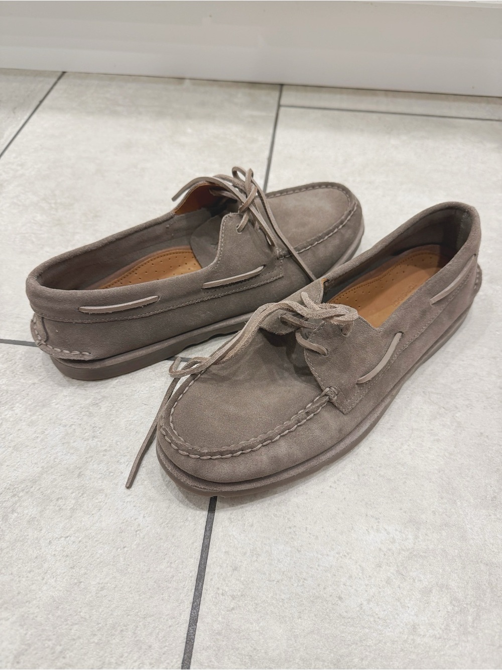 Sperry Men's Ao 2-Eye ripple slip on boat shoes
